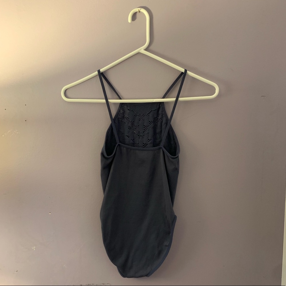 NWOT Free People Women's Blue Solstice Bodysuit - Picture 4 of 7
